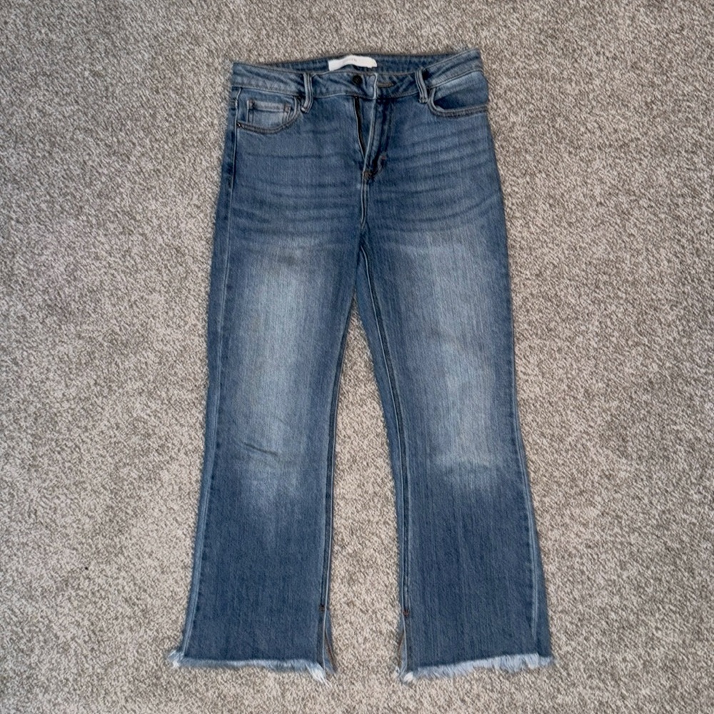HIDDEN Jeans Fringe Bottom